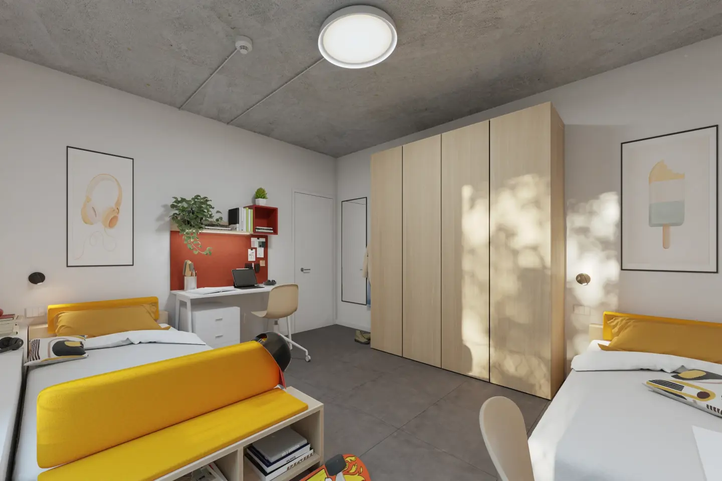 DRN TWIN ROOM Flatten Ok