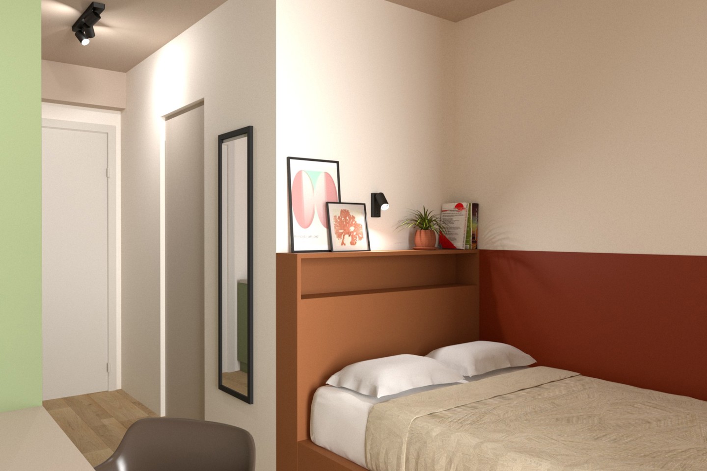 STANZA SINGOLA CONTROCAMPO